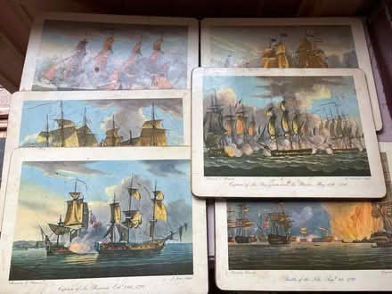 Photo of free Set of 6 ship placemats (Halton LA2) #1