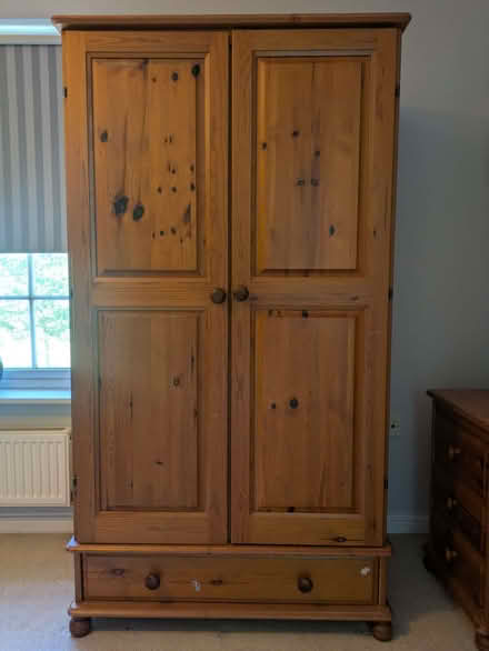 Photo of free Pine wardrobe and dressing table (Colchester CO4) #1