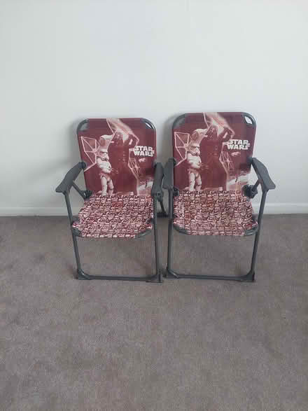 Photo of free Children fold chairs star wars (Wednesfield WV11) #1