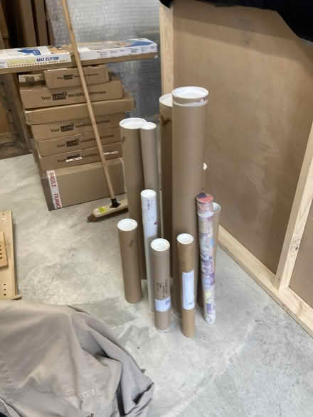 Photo of free Artwork / postal tubes (Stanstead Road, SE23) #1