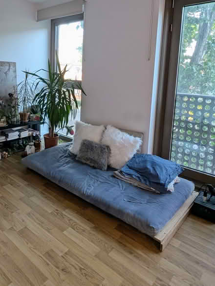 Photo of free Stone Blue Cotton Futon (N15 Seven Sisters) #1