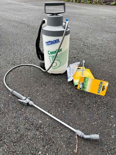 Photo of free Hozelock 5 liter pressure sprayer (Kirkby Lonsdale) #1