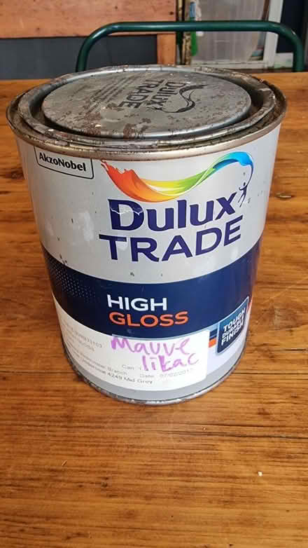 Photo of free Gloss paint 1l lilac (Clevedon BS21) #1