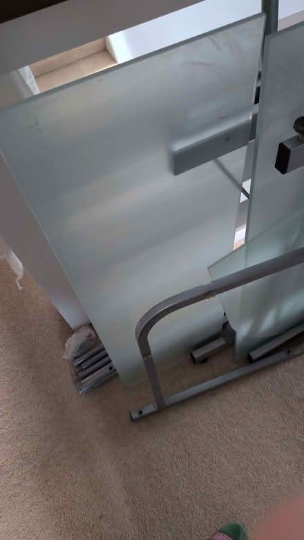 Photo of free Frosted glass desk (Emsworth PO10) #1