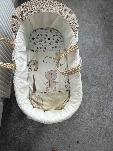 Photo of free Moses basket (Impington CB24) #2