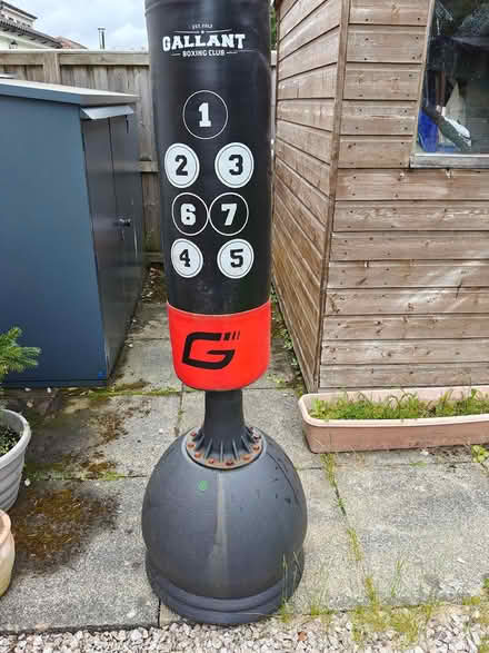 Photo of free punch bag on a weighted stand (Giffnock G46) #3