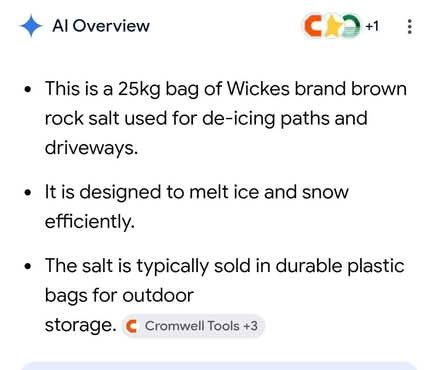 Photo of free 25kg bag of rock salt (BR5) #2