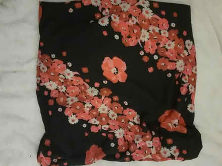 Photo of free Pink black flower material (Birmingham City Centre B4) #1