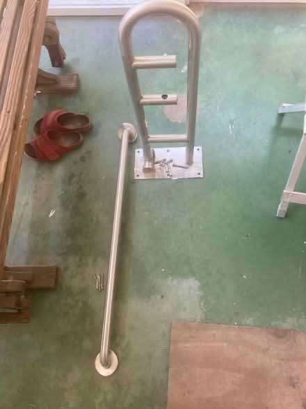 Photo of free Bathroom accessibility hand rails (Laurel, MD) #2