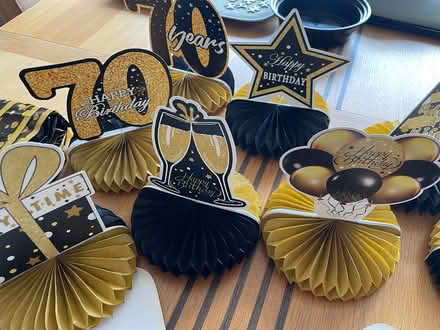 Photo of free 70th birthday party table decs (M27 Swinton) #2