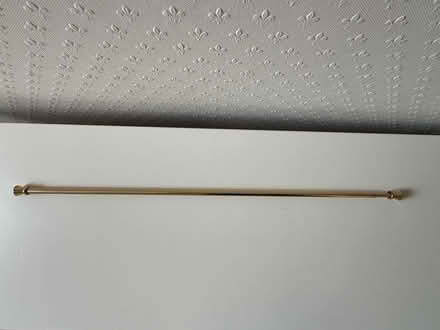 Photo of free Brass net curtain rod 64cm (Salford M30) #1