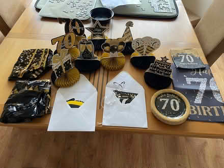 Photo of free 70th birthday party table decs (M27 Swinton) #1