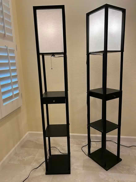 Photo of free Pair of Floor Lamps (Near Union City Sports Center) #1