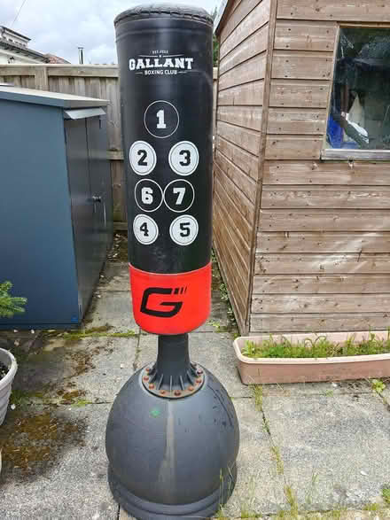 Photo of free punch bag on a weighted stand (Giffnock G46) #2