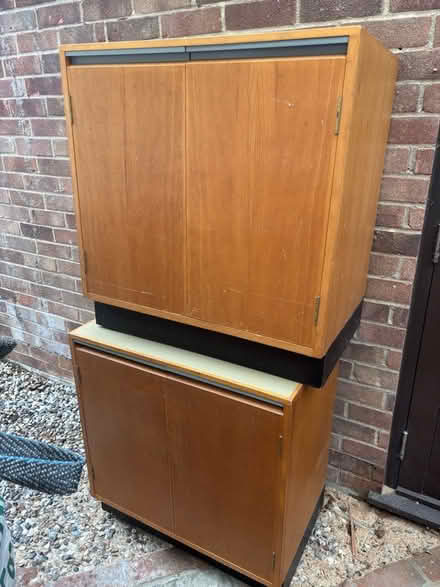 Photo of free 3 wooden cabinets (Chalgrove OX44) #1