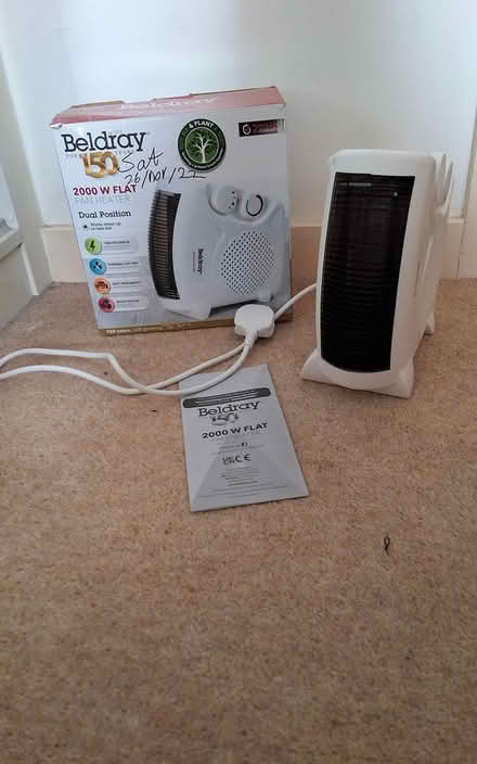 Photo of free Fan heater (South Acton) #1