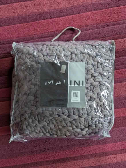 Photo of free 2x large grey crochet throws (Odd Down BA2) #1