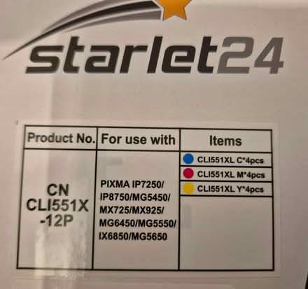 Photo of free Canon CLI-551 printer ink (Norcot RG30) #2