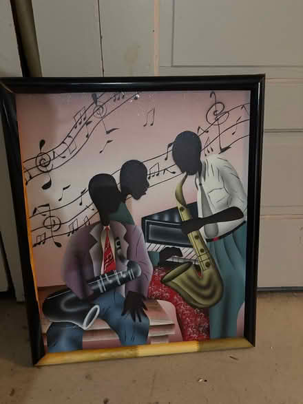 Photo of free Jazz-themed painting (Chicago Edgewater) #1