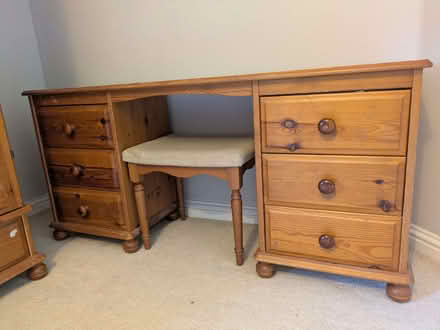 Photo of free Pine wardrobe and dressing table (Colchester CO4) #2