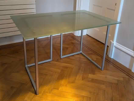 Photo of free Frosted glass desk (Mottingham SE9) #1