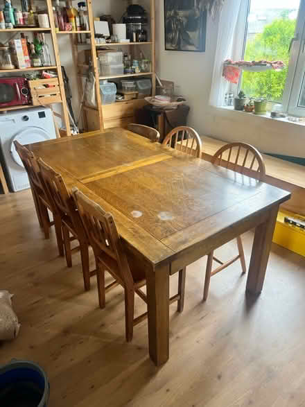 Photo of free Dining table, large (Pilton, EH5) #1