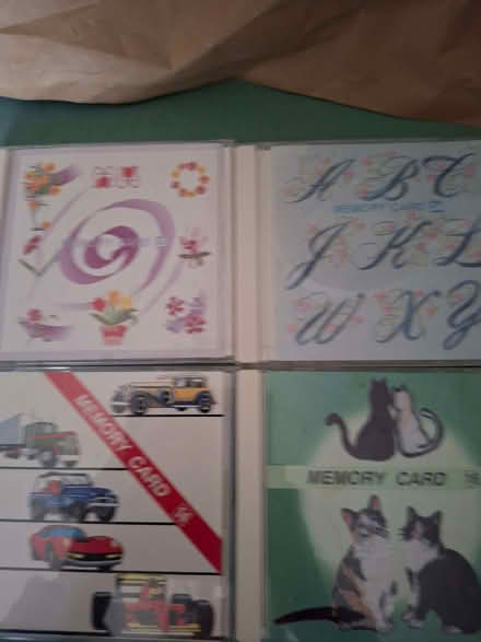 Photo of free Janome embroidery cards (Port Talbot SA12) #1