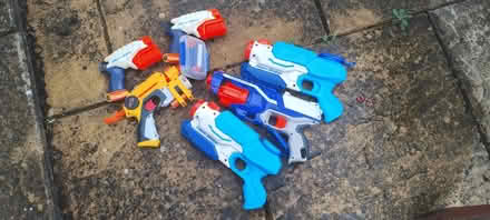 Photo of free 3 nerf water guns + 3 nerf guns and soft "bullets" (Royston SG8) #1