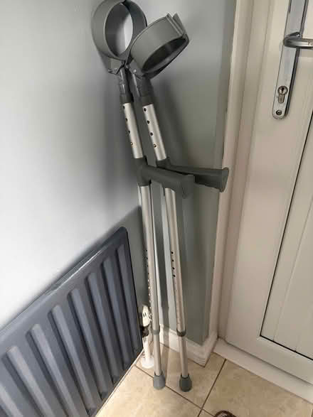 Photo of free Crutches (Spring Farm BT41) #1