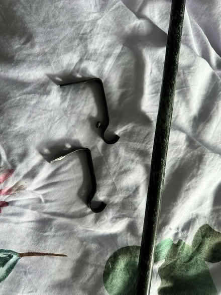 Photo of free Black metal curtain pole (Cosby LE9) #3