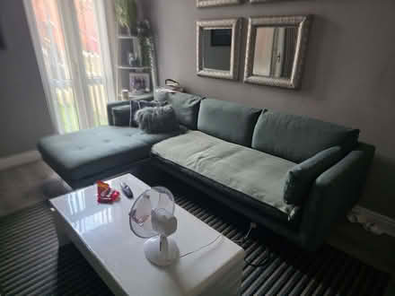 Photo of free Green sofa (Lozells B19) #1