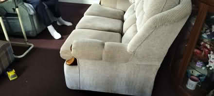 Photo of free 3 seater sofa (Chatham ME4) #2