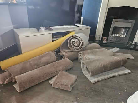 Photo of free carpet pieces & underlay (WN5) #1