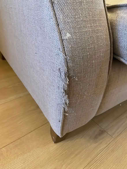 Photo of free Grey 2 seater sofa (Abington NN1) #3