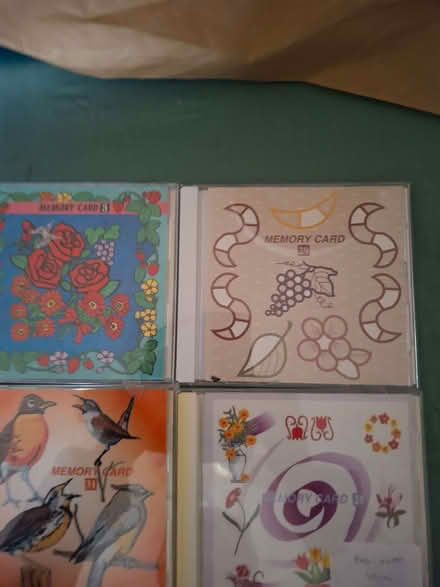 Photo of free Janome embroidery cards (Port Talbot SA12) #2