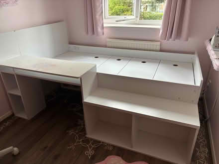 Photo of free Single bed with desk and storage (Lower Earley RG6) #4
