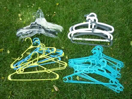 Photo of free plastic coat hangers (North Plainfield) #1