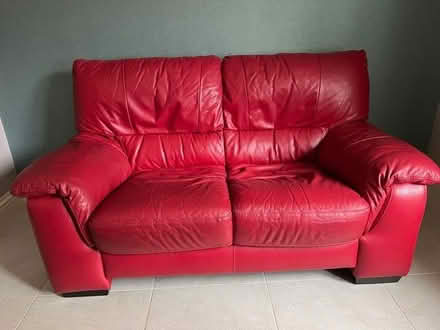 Photo of free Two seater leather sofa (Primrose Hill BA1) #1