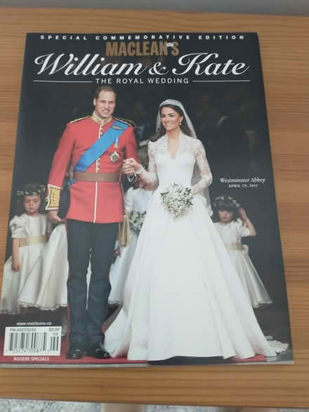 Photo of free Maclean's Magazine William & Kate (near 6th line in Bradford) #1