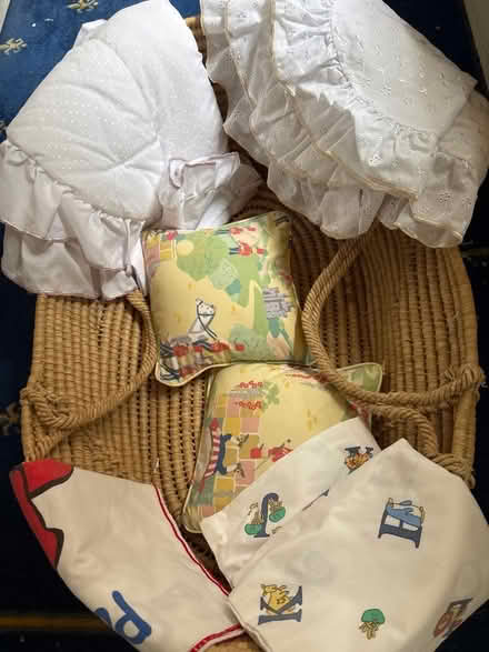 Photo of free Moses Basket & Baby Covers (Carlton Colville NR33) #1