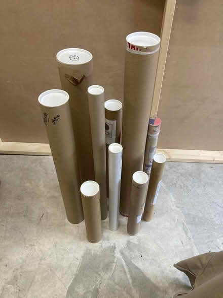 Photo of free Artwork / postal tubes (Stanstead Road, SE23) #3