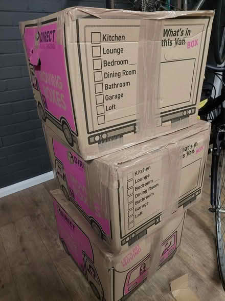 Photo of free Moving boxes x 6 (TN13) #1