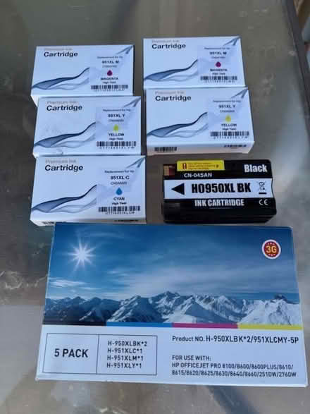 Photo of free ink cartridges for HP printer (east of Parker) #1