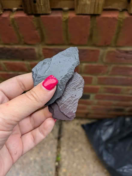 Photo of free Grey slate chippings (Greenstead CO4) #2