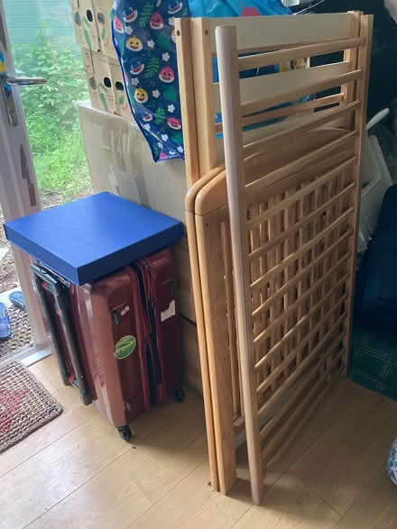 Photo of free Mamas and papas wooden cot (Bayford SG13) #2