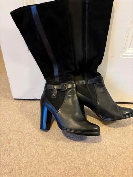 Photo of free Black long boots Autograph wider fit size 6 (Northchurch HP4) #1