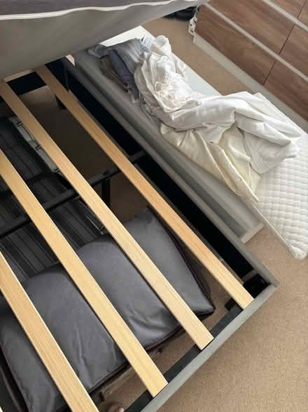 Photo of free DOUBLE BED AND MATTRESS Double bed and mattress availa (Rochford SS4) #3