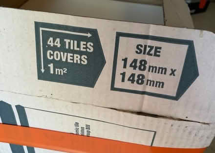 Photo of free Box of white tiles (Calcot RG31) #3