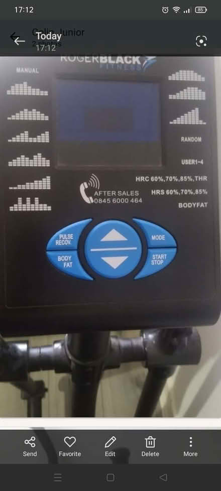 Photo of free Cross trainer (Blackness DD2) #2