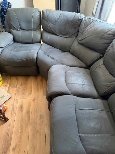 Photo of free Dark sofa (Lower Wortley LS12) #2